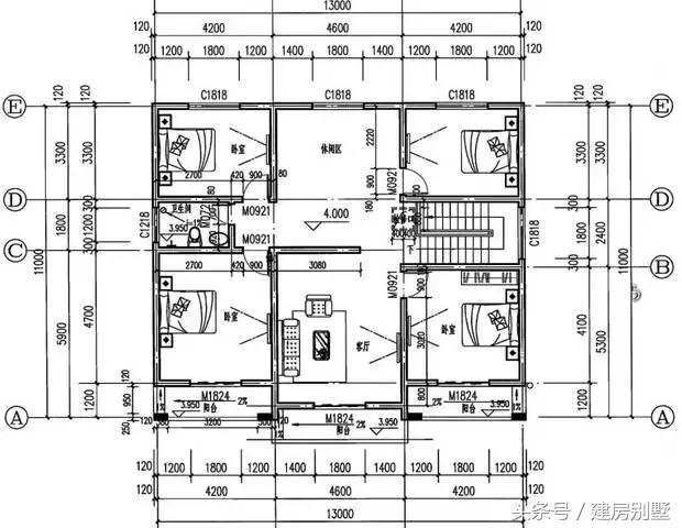 3套30萬就能建的二層農(nóng)村別墅戶型，別再說建不起別墅了（含平面圖）