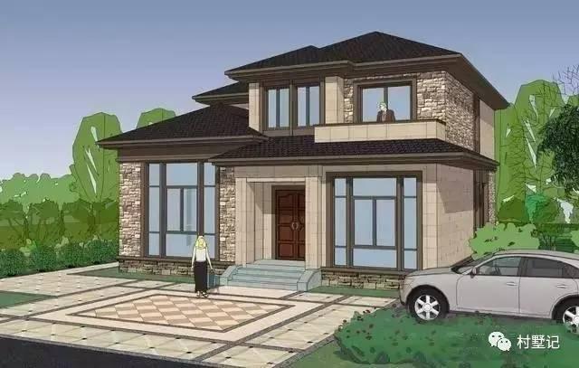 25萬建二層農(nóng)村別墅，說出來親戚都不信