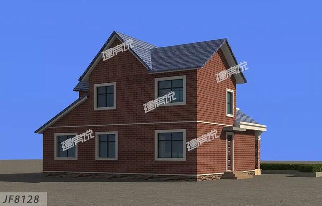 造價20萬內一層半小別墅方案圖，建好絕對值