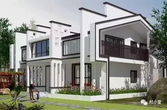 17mX13m新中式別墅圖，鄉(xiāng)村別墅就該是這個(gè)樣子