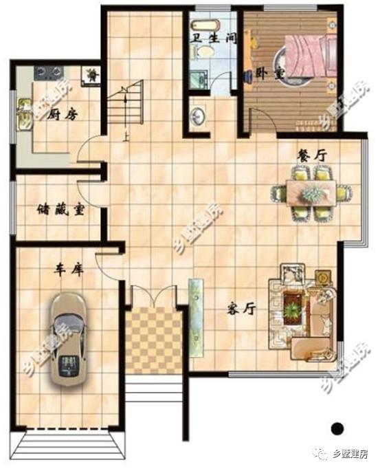 給你20萬回農(nóng)村自建房，這兩款別墅方案你選哪個？
