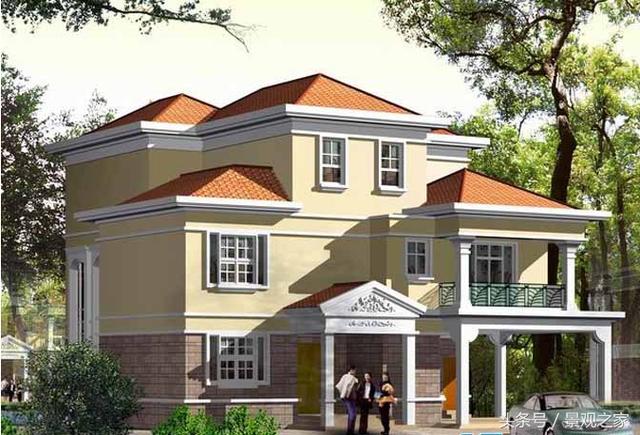 適合現(xiàn)代居住的三層住宅農(nóng)村房屋設(shè)計(jì)圖