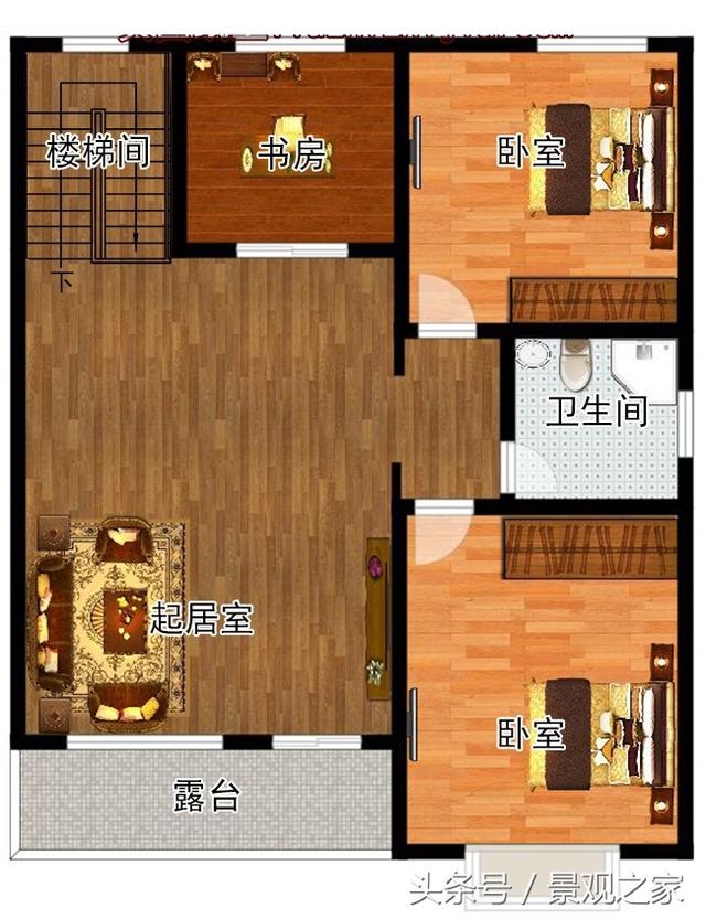 簡單二層樓房設(shè)計(jì)圖，經(jīng)濟(jì)實(shí)用