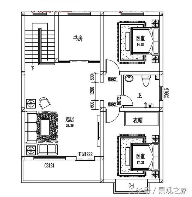 簡單二層樓房設(shè)計(jì)圖，經(jīng)濟(jì)實(shí)用