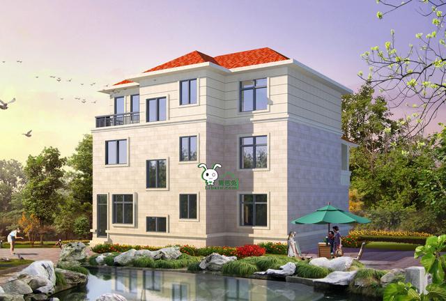 三層樓房設(shè)計(jì)圖包含全套施工圖紙，自建房效果圖