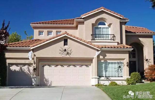 10棟比較純正的歐美風(fēng)格別墅外觀效果圖片，好看