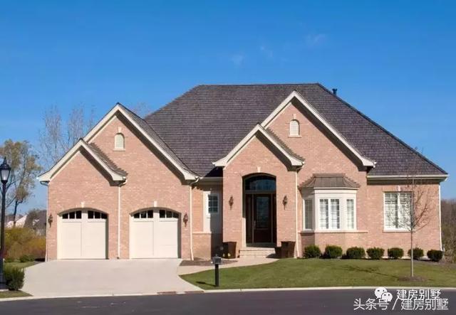 10棟比較純正的歐美風(fēng)格別墅外觀效果圖片，好看