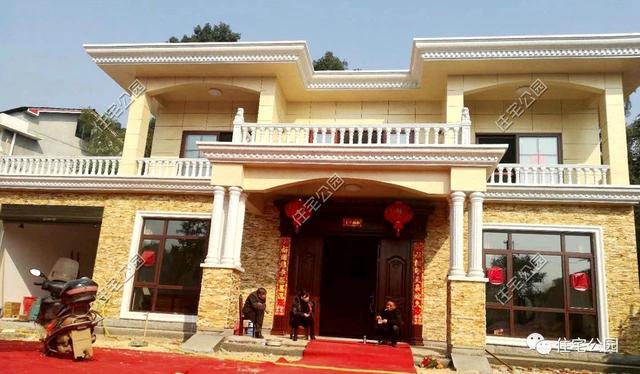 2024年最火爆的農(nóng)村自建房戶型，附施工過程和完工圖