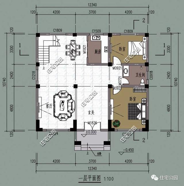 2024年最火爆的農(nóng)村自建房戶型，附施工過程和完工圖