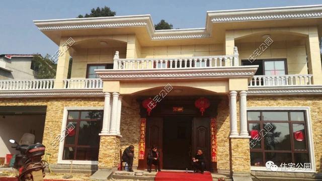 2024年最火爆的農(nóng)村自建房戶型，附施工過程和完工圖