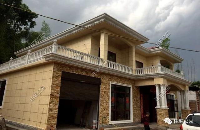 2024年最火爆的農(nóng)村自建房戶型，附施工過程和完工圖