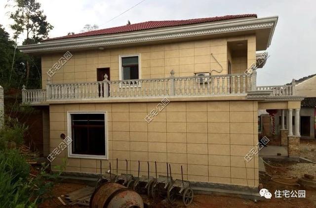 2024年最火爆的農(nóng)村自建房戶型，附施工過程和完工圖