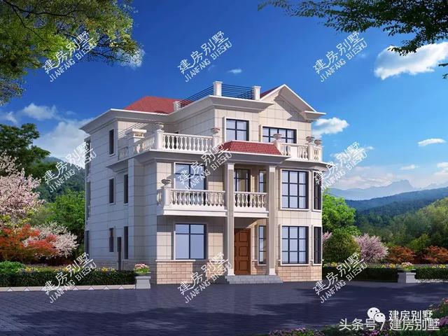 2款人氣高的三層自建樓房設(shè)計方案圖，火是有原因的