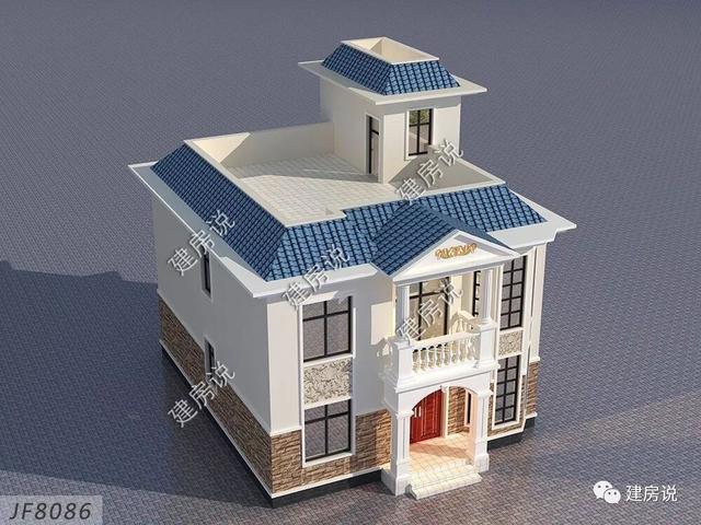 不攀比，只需20萬這幾套二層自建房圖紙隨意建