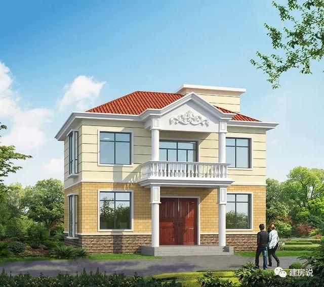 不攀比，只需20萬這幾套二層自建房圖紙隨意建