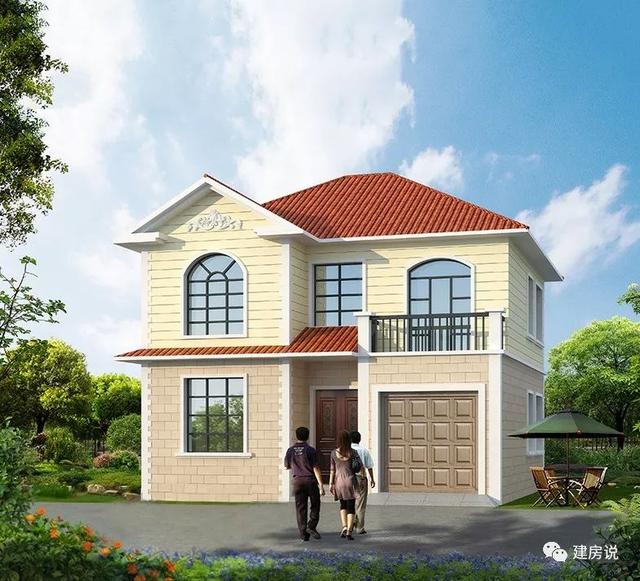 不攀比，只需20萬這幾套二層自建房圖紙隨意建