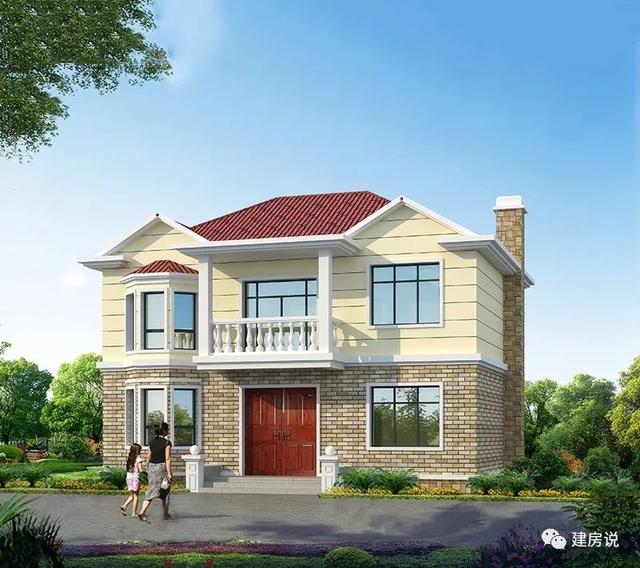 不攀比，只需20萬這幾套二層自建房圖紙隨意建