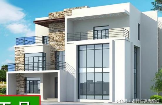 4款風(fēng)格不同的三層樓房設(shè)計(jì)方案圖，你喜歡哪種風(fēng)格？