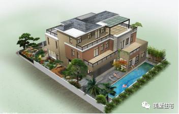 20款帶院子的別墅外觀效果圖，沒院子都不敢叫別墅