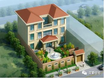 20款帶院子的別墅外觀效果圖，沒院子都不敢叫別墅