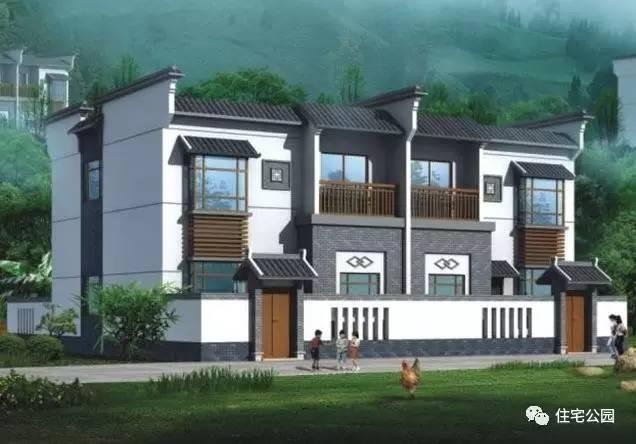 8X18米宅基地建起的雙拼別墅，有前庭后院！