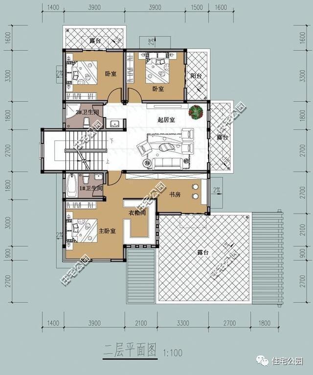 2套農(nóng)村帶車庫別墅，平頂實(shí)用還是坡頂實(shí)用？