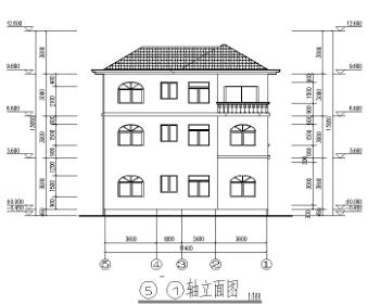 27萬(wàn)建3層別墅！坡頂造型簡(jiǎn)潔，平面布置緊湊，采光通風(fēng)良好！