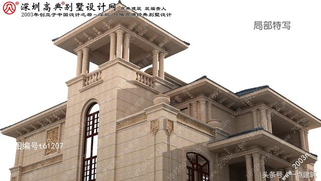 帶地下室和小塔樓的三層豪華歐式別墅效果圖+建造施工實景照片！