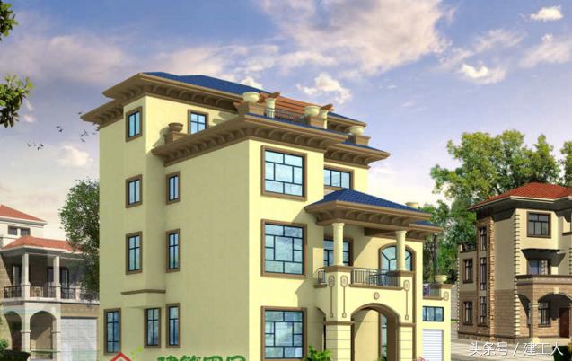 16米X13米四層高檔別墅設(shè)計方案！