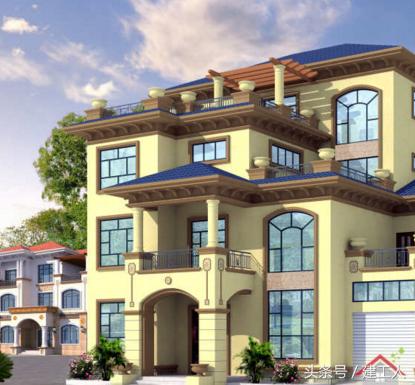 16米X13米四層高檔別墅設(shè)計方案！