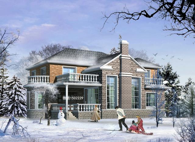 農(nóng)村小別墅設(shè)計(jì)圖 新農(nóng)村三層住宅設(shè)計(jì)圖 兩層自建別墅施工圖紙！