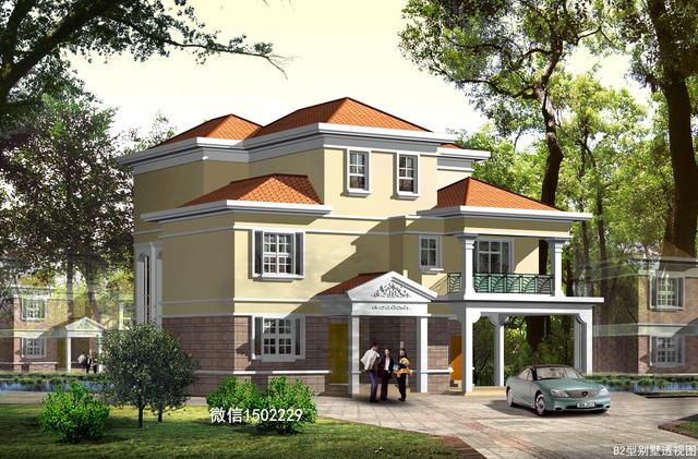 農(nóng)村小別墅設(shè)計(jì)圖 新農(nóng)村三層住宅設(shè)計(jì)圖 兩層自建別墅施工圖紙！