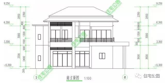 2層農(nóng)村小戶型別墅，露臺車庫全都有，這樣的房子才實用！