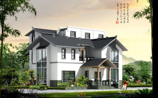 13.5X13.5米蘇式園林別墅設(shè)計方案！