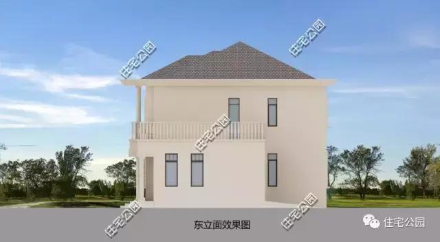 農(nóng)村自建歐式別墅21X12米，四平八穩(wěn)、潔污分離！