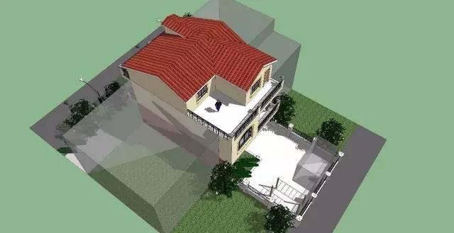 你看到后一定會很驚訝，這是開間僅為8.4米的三層別墅