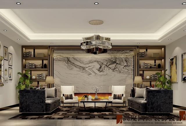 請賞析富力灣獨棟別墅筑造新中式風格作品