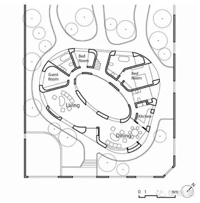 別墅 | 自建房別墅做成這樣也是絕了，滿眼的綠色！