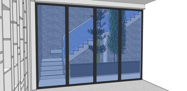 農(nóng)村現(xiàn)代別墅，屋頂帶蓄水池，簡約時(shí)尚，