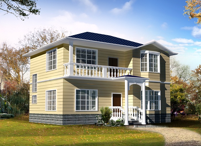 12x11農(nóng)村二層別墅，25萬差不多可以搞定主體！