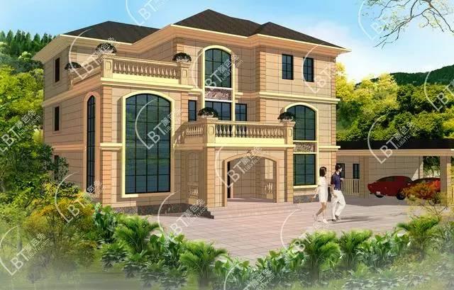 擇一城終老，選一處養(yǎng)老！農(nóng)村三層奢華自建別墅設(shè)計圖紙！