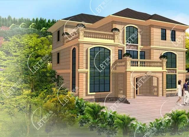 擇一城終老，選一處養(yǎng)老！農(nóng)村三層奢華自建別墅設(shè)計圖紙！