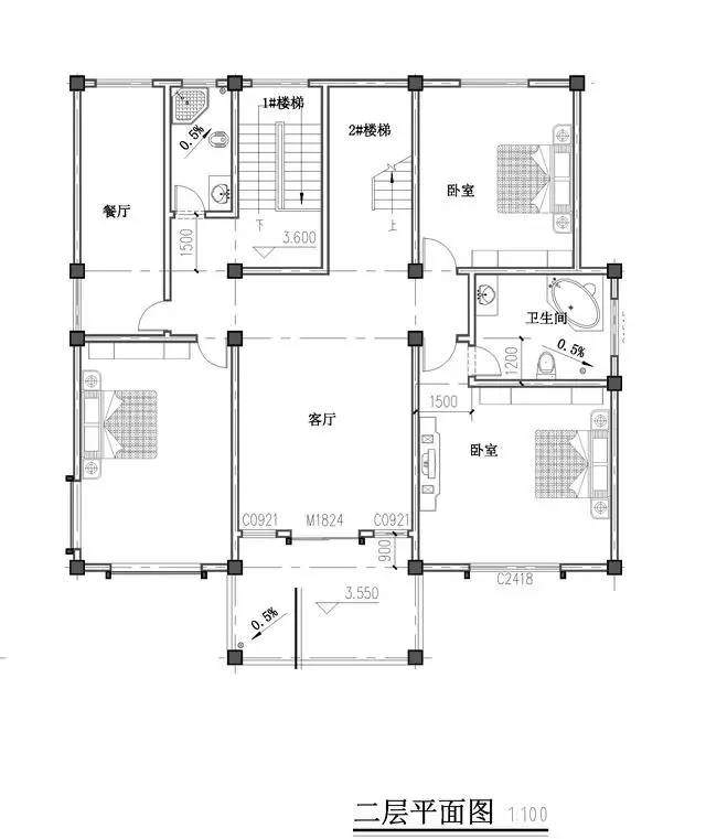 擇一城終老，選一處養(yǎng)老！農(nóng)村三層奢華自建別墅設(shè)計圖紙！