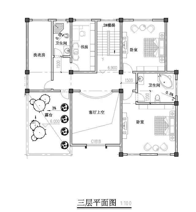 擇一城終老，選一處養(yǎng)老！農(nóng)村三層奢華自建別墅設(shè)計圖紙！