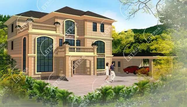 擇一城終老，選一處養(yǎng)老！農(nóng)村三層奢華自建別墅設(shè)計圖紙！