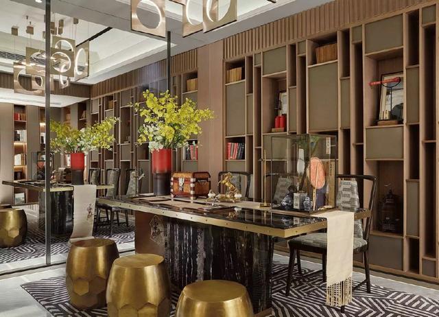 新中式別墅 512㎡全案設(shè)計 素雅 繞梁 流傳！