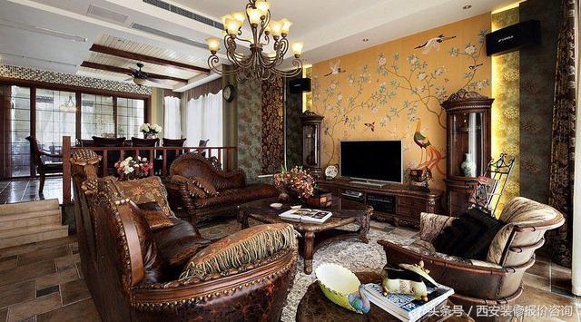 320平別墅經(jīng)典美式，20年奮斗付出才有的家！