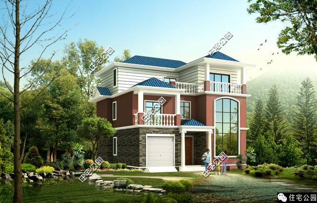 3層別墅戶型11X11米，一見傾心、布局好！