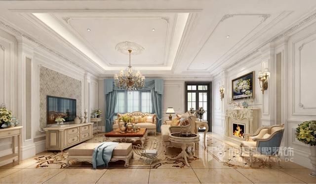 別墅裝修案例｜優(yōu)雅典范與奢華浪漫的完美融合！