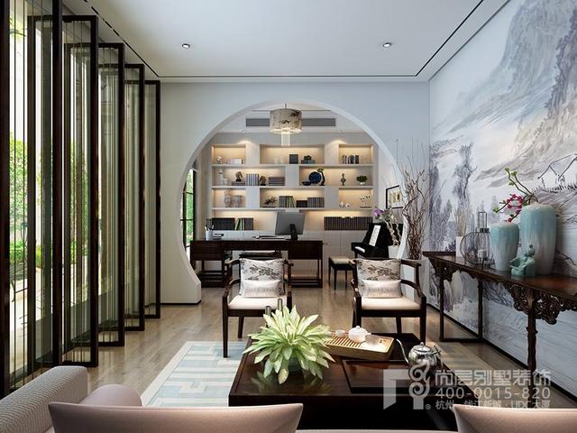 綠城富春和園玫瑰園｜別墅裝飾 中式風格設計！